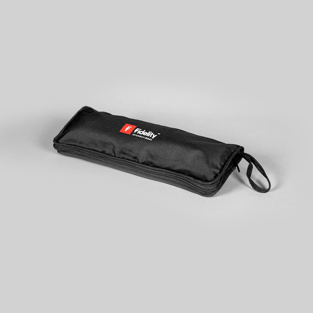 Custom 127g Ultra-Slim 3-Fold Umbrella | Fidelity International Case